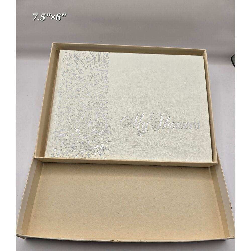 Vintage My Showers Guest Book